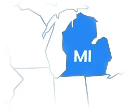 michigan map