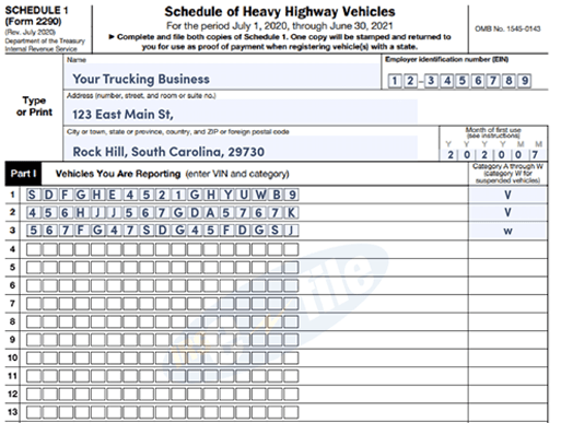 2290 Watermarked Schedule 1