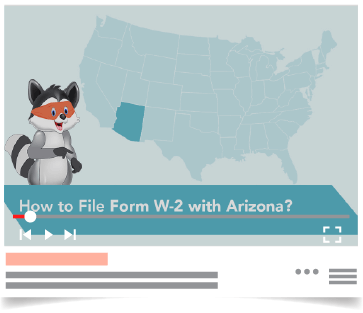 how to file form w-2 with arizona