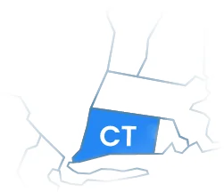 connecticut map