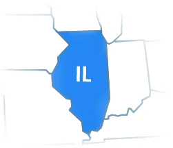 illinois map