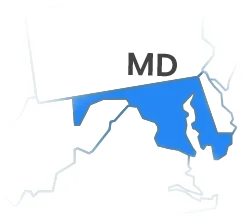 Maryland map