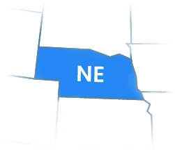 Nebraska map