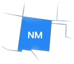 New Mexico map