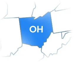 Ohio map