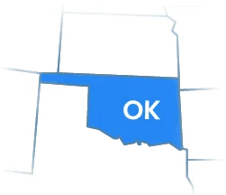 Oklahoma map