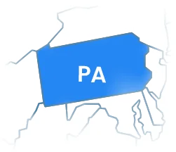 Pennsylvania map