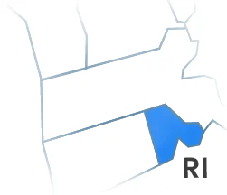 Rhode Island map