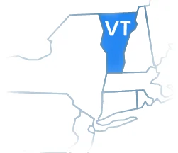 Vermont map