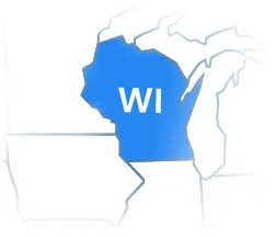 Wisconsin map