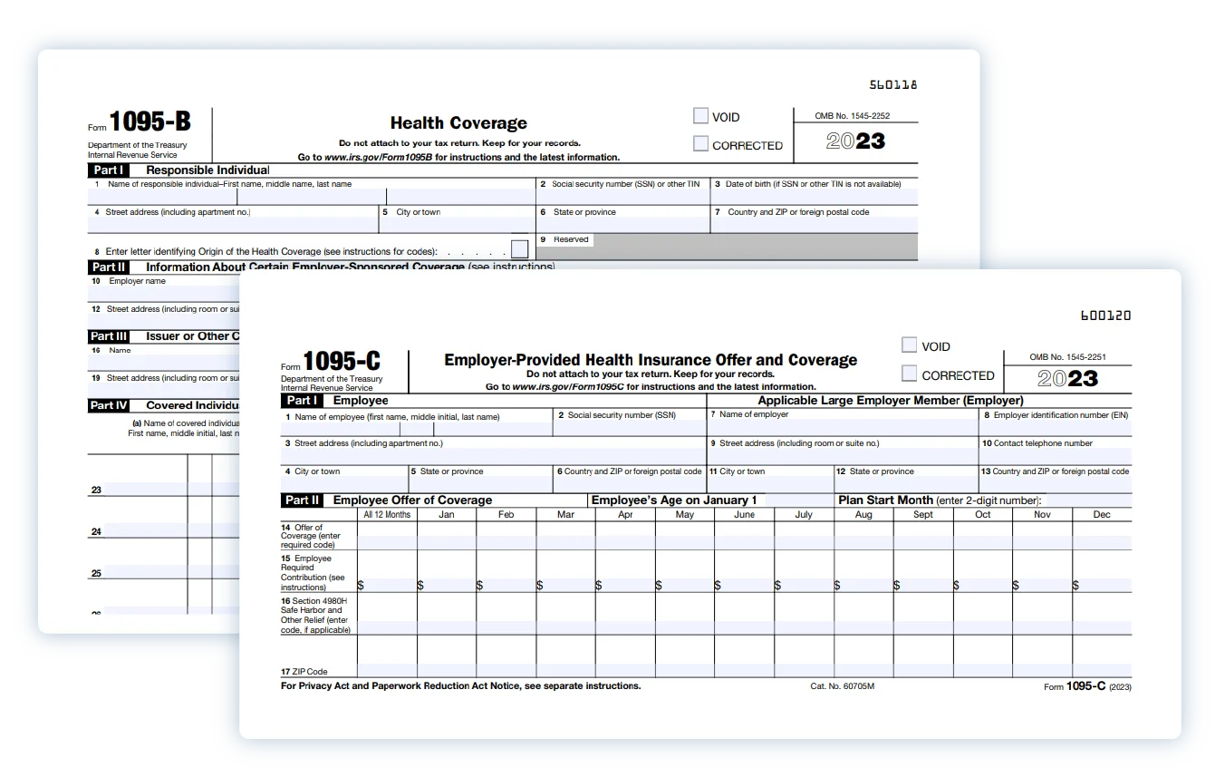 2023 ACA forms 1095-B/C