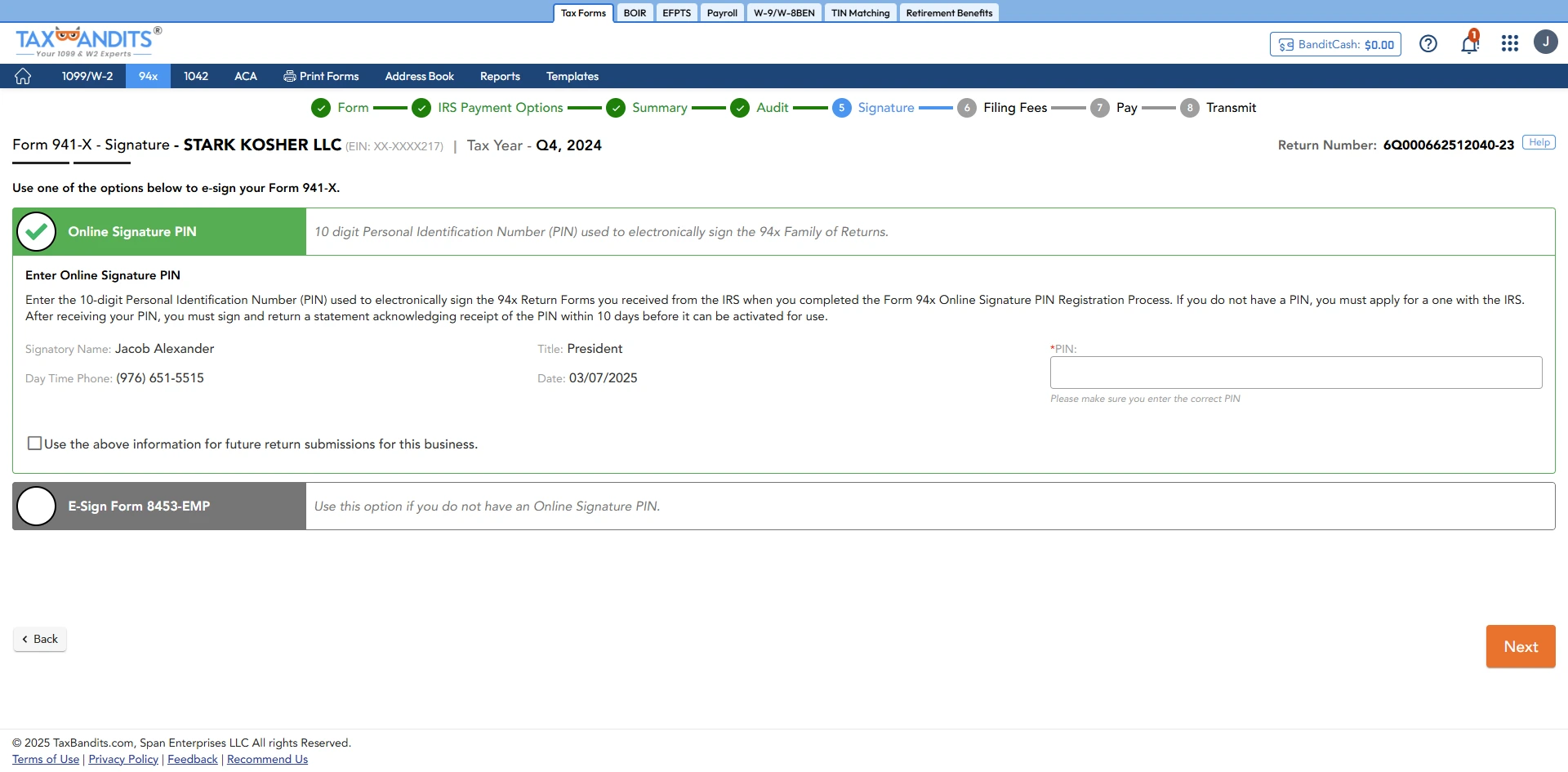 Distribute Form 1099-NEC to Recipients