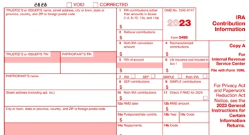 IRS Form 5498