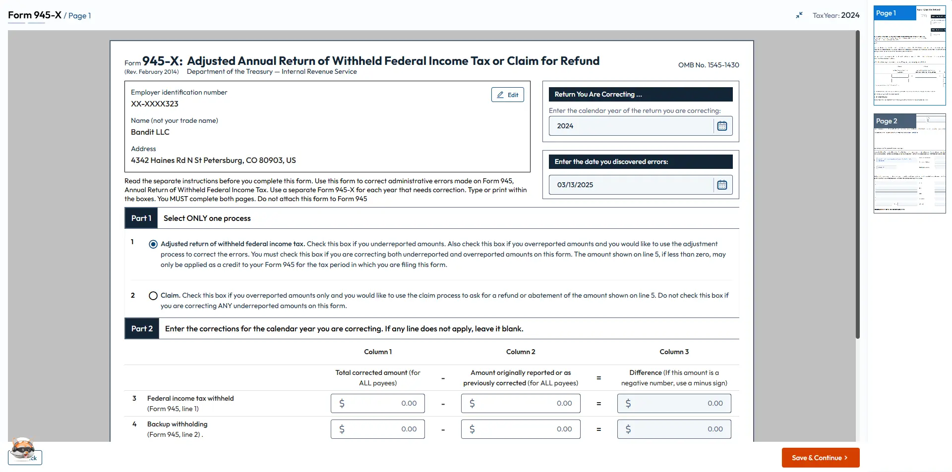 Distribute Form 1099-NEC to Recipients