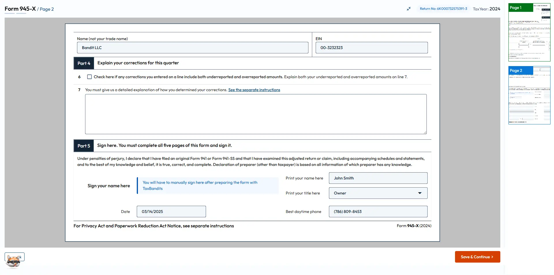 Distribute Form 1099-NEC to Recipients