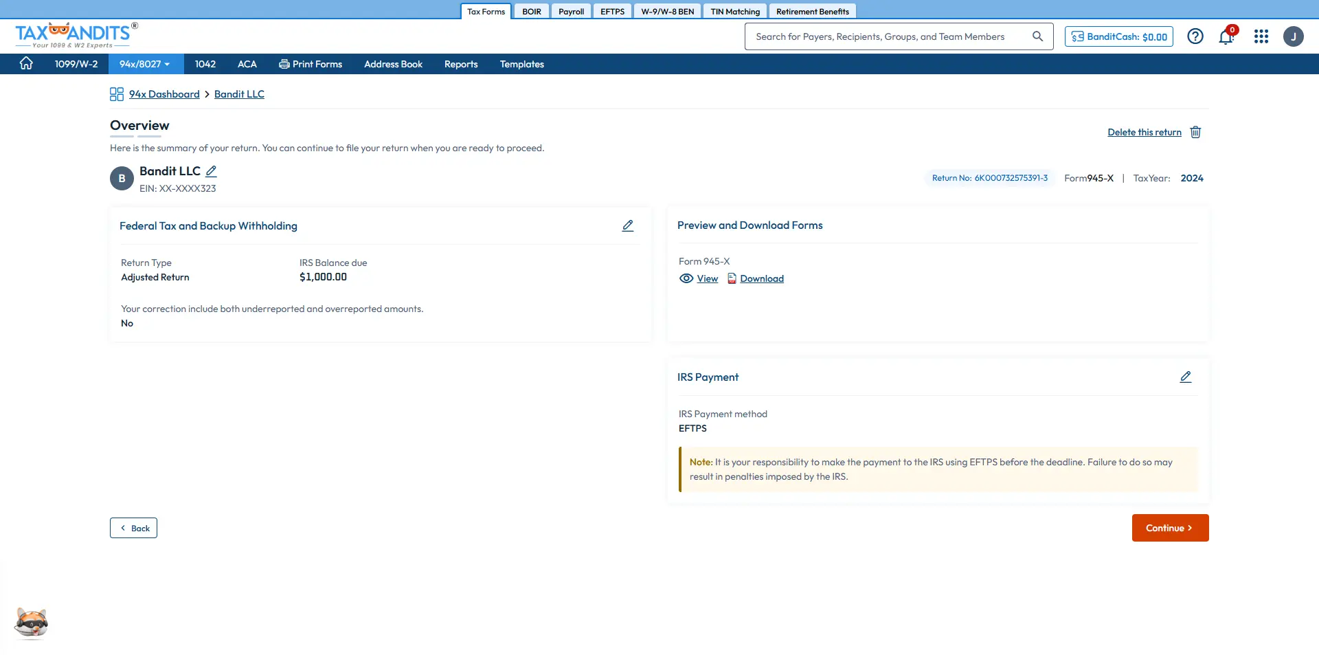 Distribute Form 1099-NEC to Recipients
