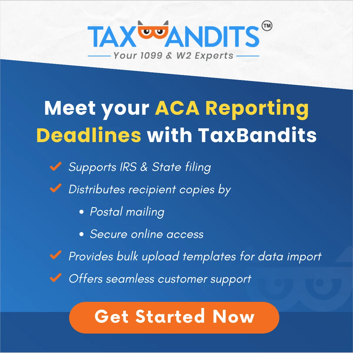 E-File ACA 1095 Forms Online | ACA 1095 Filing Software