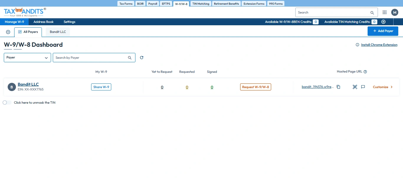 Choose the customize option