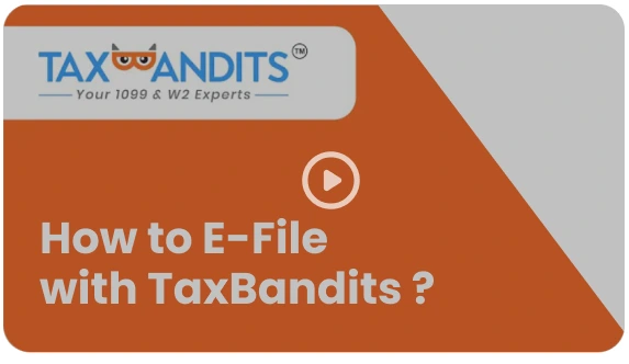 How to E-file with Taxbandits