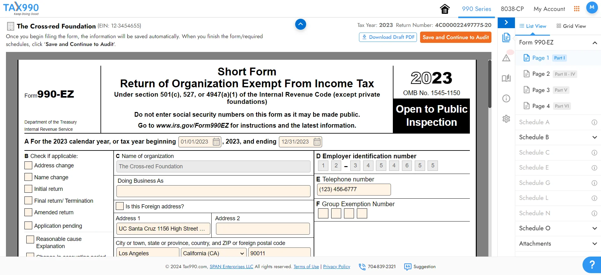 Enter Form Data