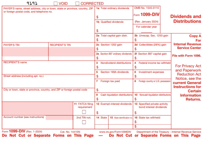 Form 1099-DIV