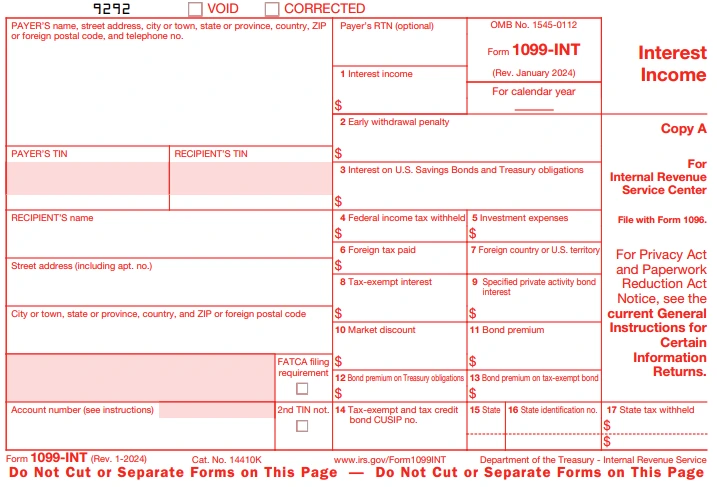 Form 1099-INT