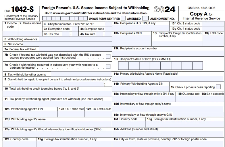 form-1042-s-instructions
