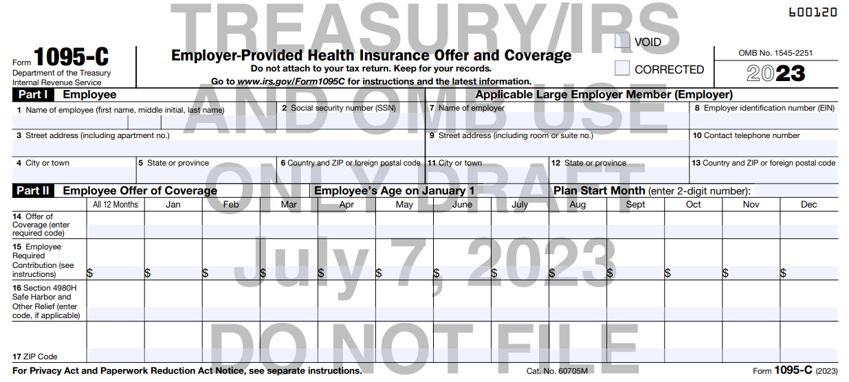 Efile 1095C Online 1095C Filing for 2022
