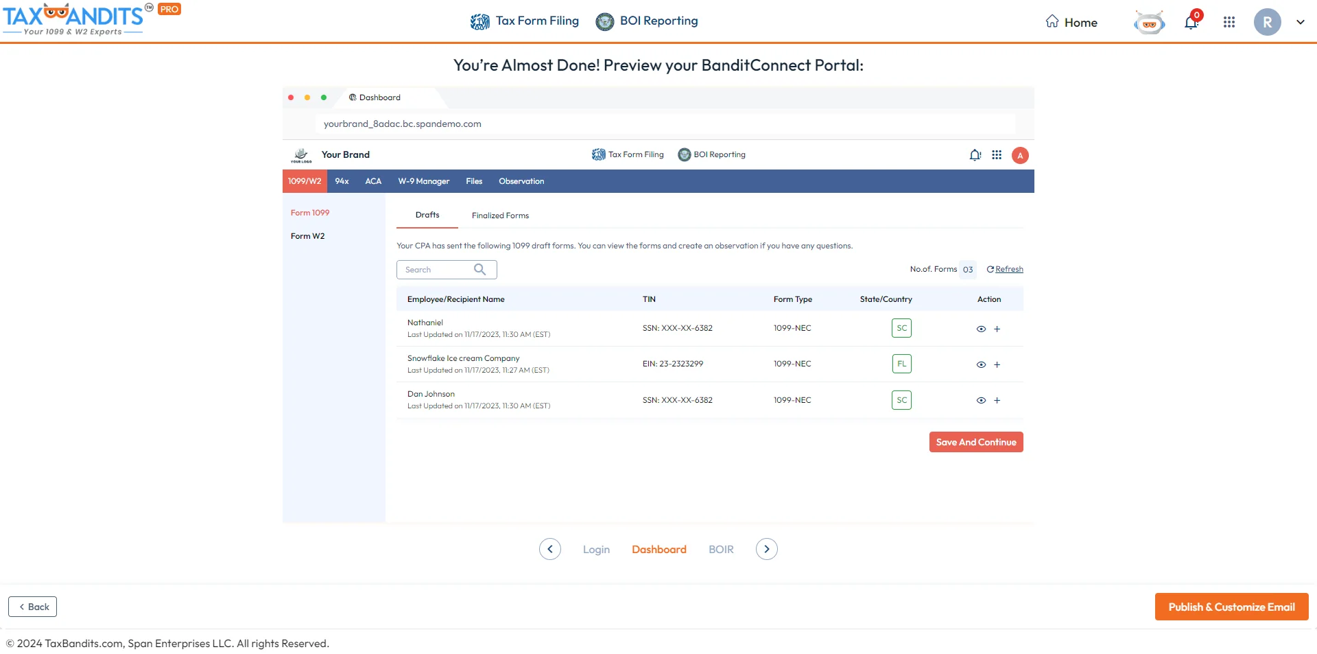 Manage all your Clients in One Place’