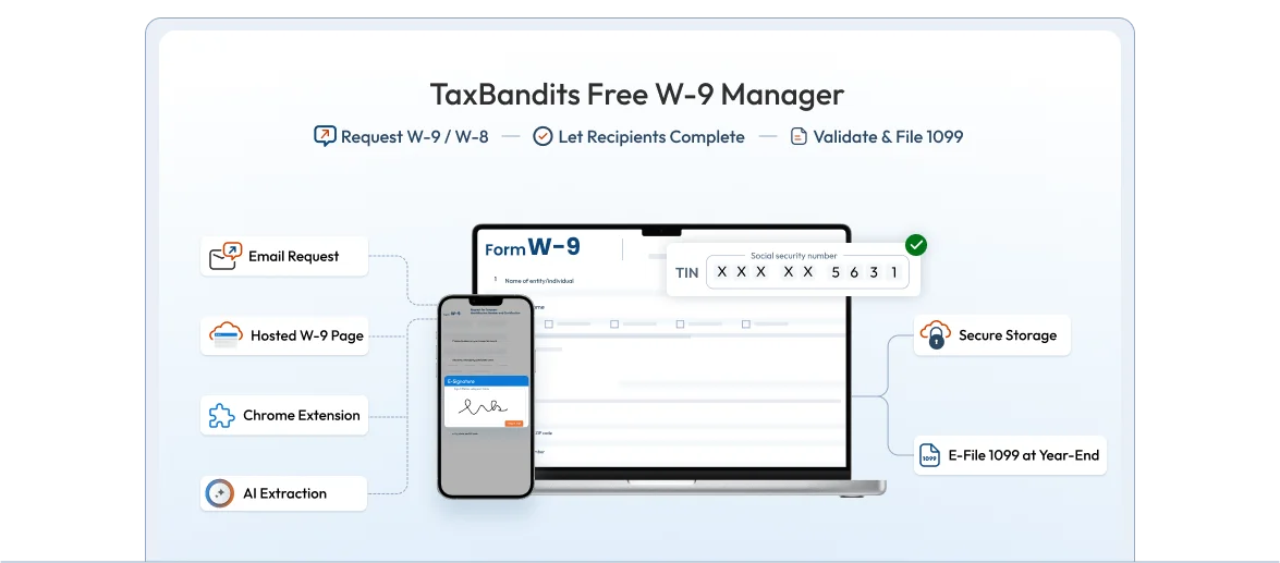 Free W-9 Manager