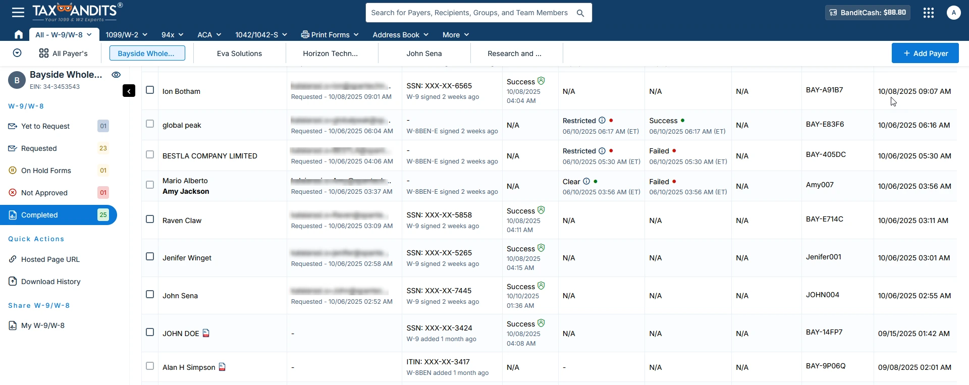 Validate TINs to improve accuracy