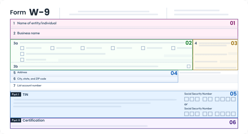 Fillable Form W-9