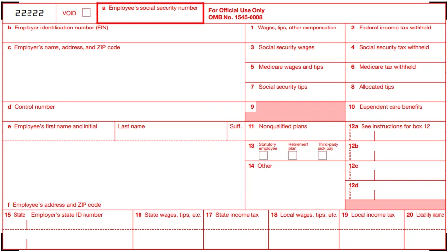 What is Form W-2?