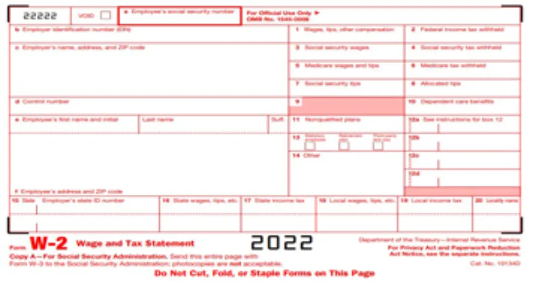 What is Form W-2?