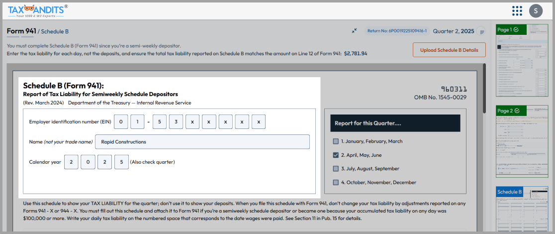 Automatic Inclusion of Required Forms