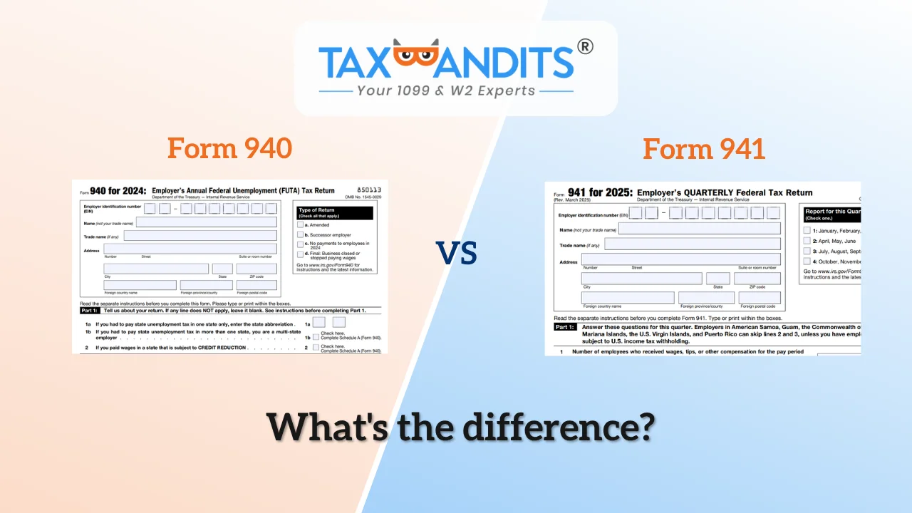 Form 940 vs 941