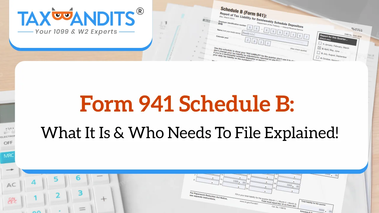 Form 941 Schedule B