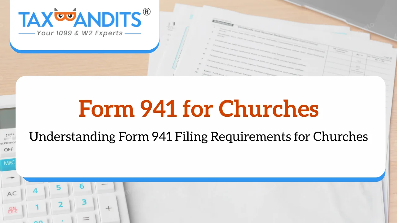  Form 941 for Churches
