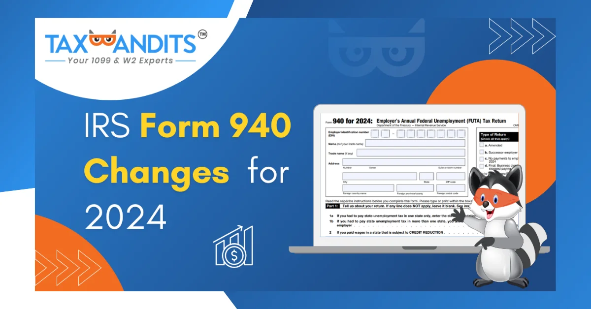 Form 940 changes for 2023