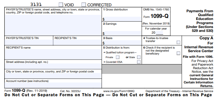 Form 1099-Q