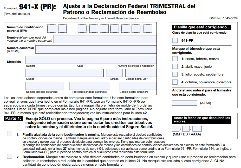 form-941-x-pr