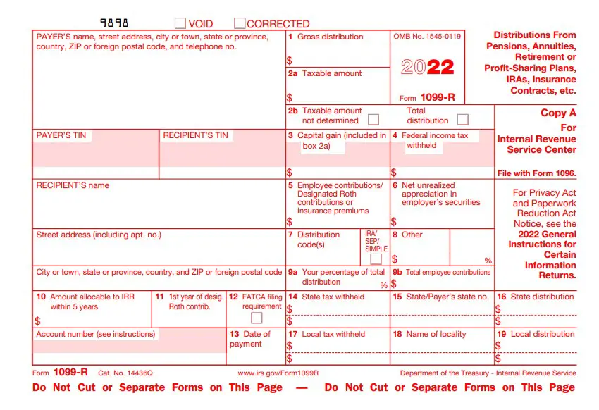 Form 1099-R