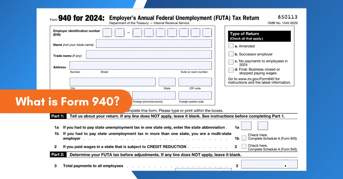 Form 940 for 2023