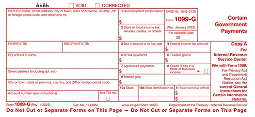 Form 1099-G