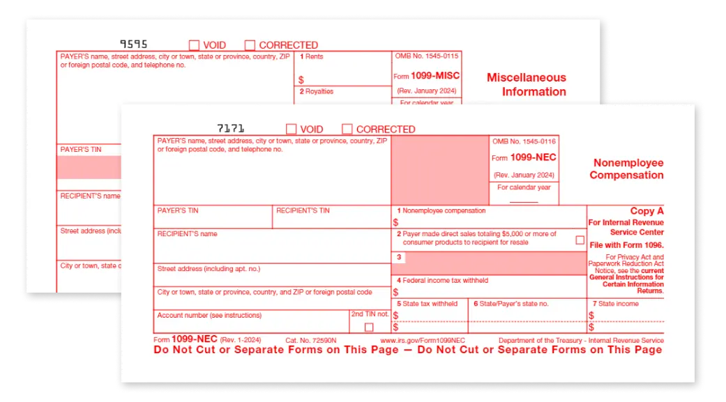 Form 1099-NEC Changes