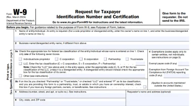 What is Form W-9?