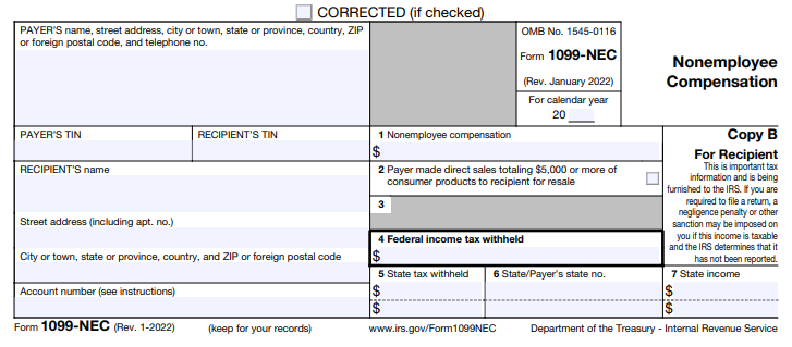 E-file Form 1099 NEC Online | How to File 1099 NEC for 2022