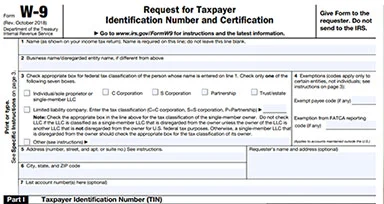 What is Form W-9?