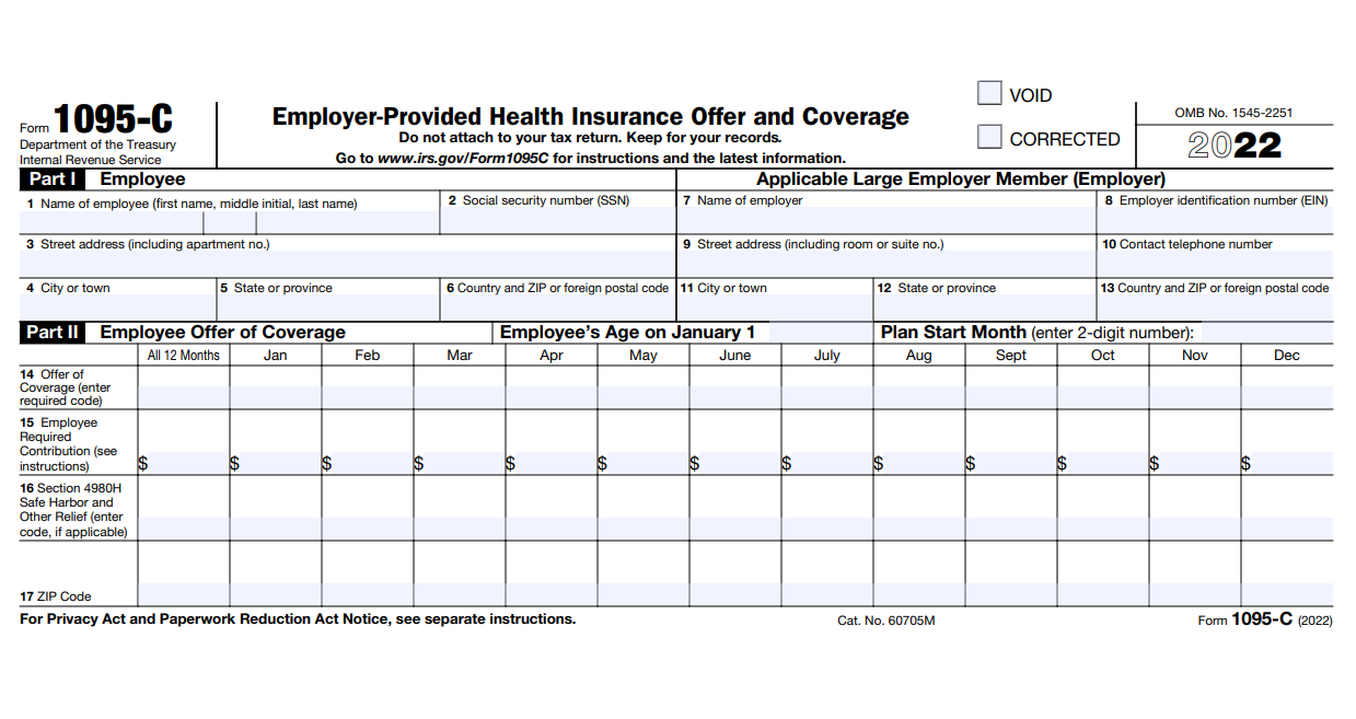 1095 Form Due To Employees 2023 Printable Forms Free Online