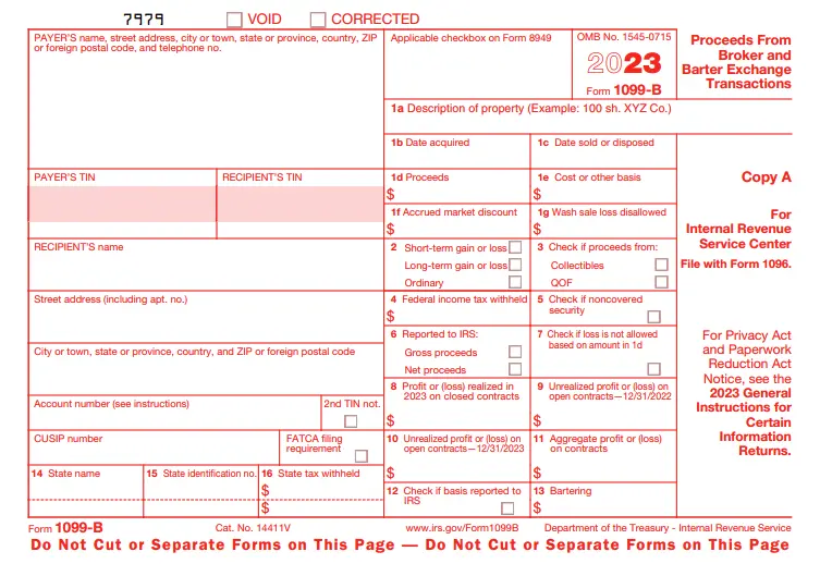 form 1099-b instructions 2023